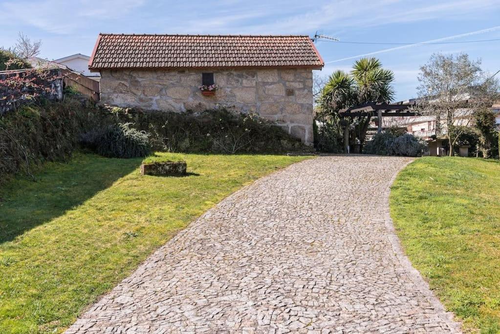 Pequena Casa Rustica Com Piscina Villa Penafiel Ngoại thất bức ảnh
