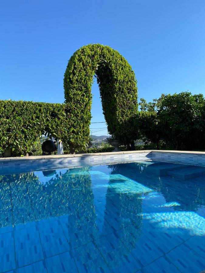 Pequena Casa Rustica Com Piscina Villa Penafiel Ngoại thất bức ảnh
