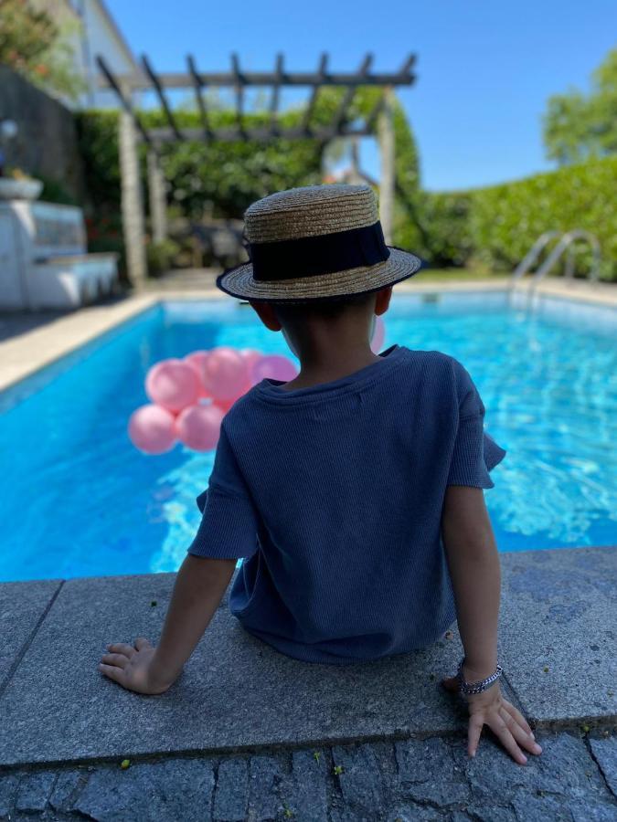 Pequena Casa Rustica Com Piscina Villa Penafiel Ngoại thất bức ảnh